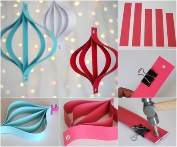 How To Make Decorations For Christmas Out Of Paper
