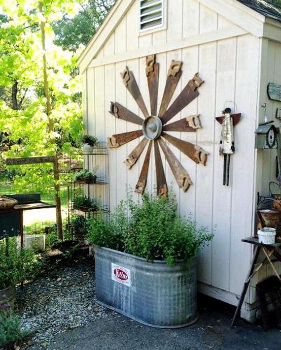 Cool Ways to Repurpose Old Garden Tools
