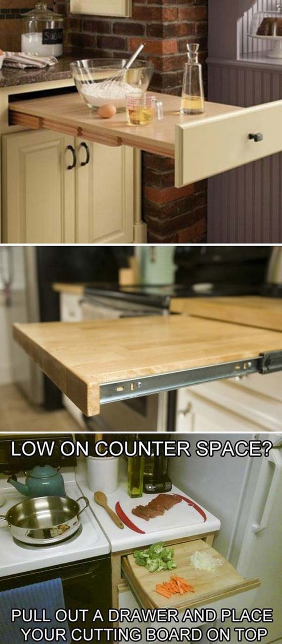 Cool Hacks for Small Kitchens