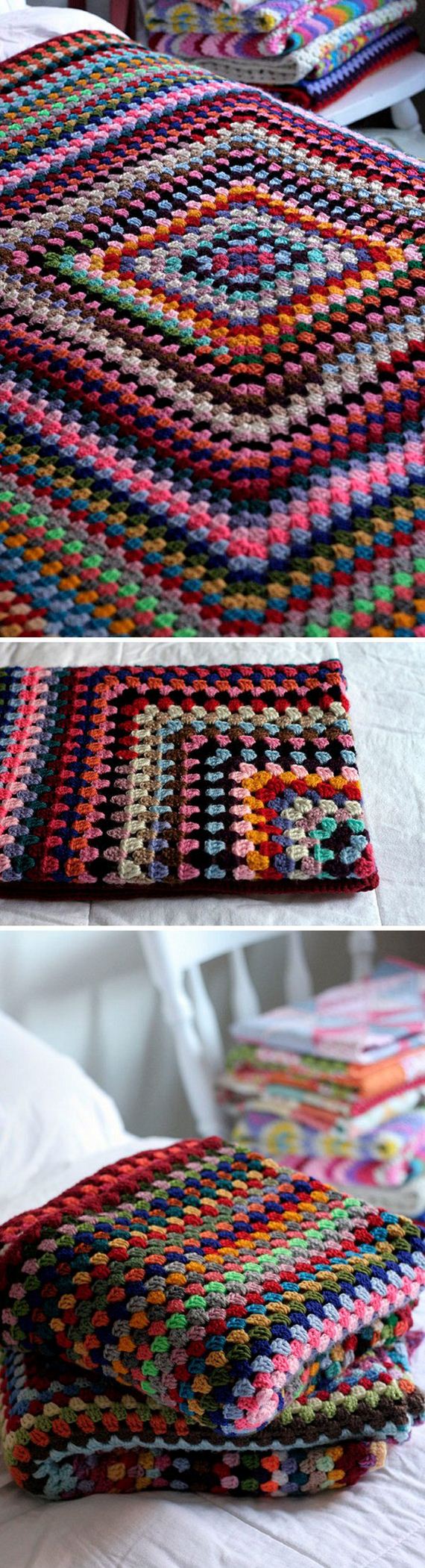 Easy Crochet Blankets Patterns