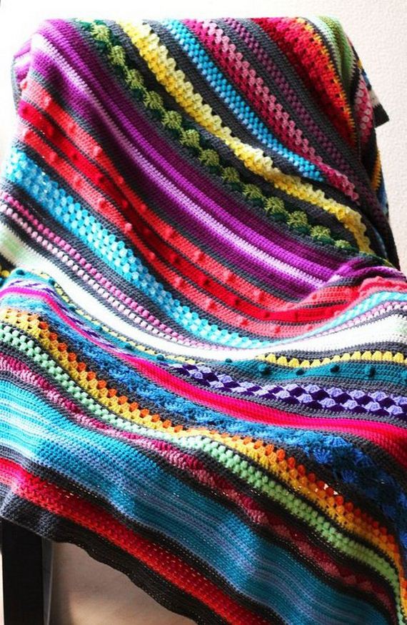 16-cool-easy-crochet-blankets