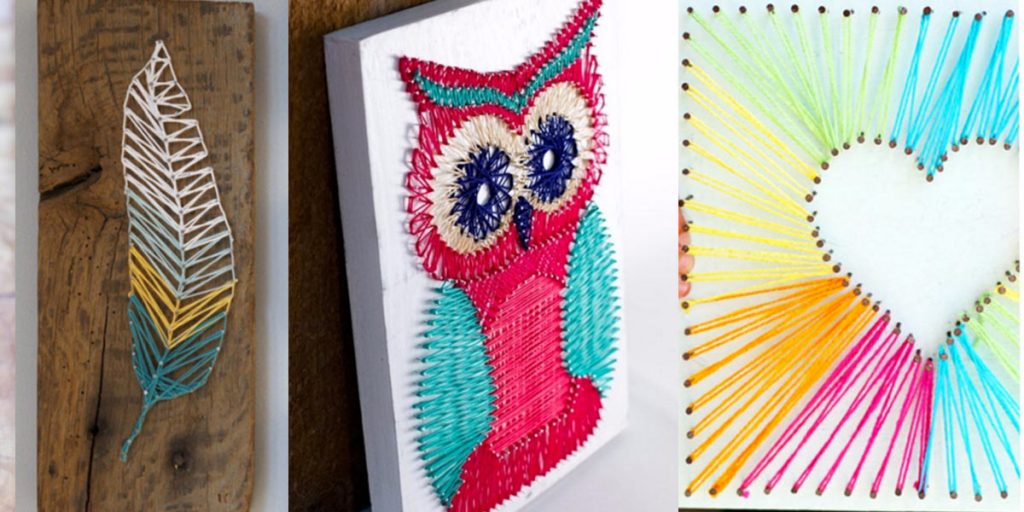 16 String Art Projects to Make Your Home Look Amazing - wide 3