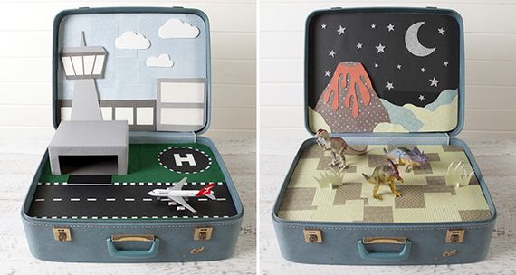 How To Recycle Those Vintage Suitcases