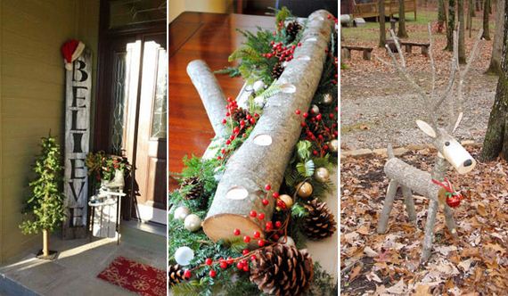 Great Ways To Decorate Your Home With Recycled Wood This Christmas