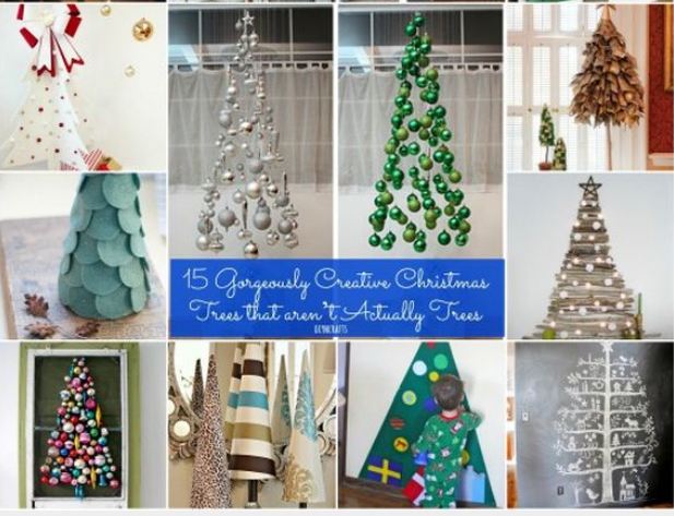 Creative Christmas Trees that aren’t Actually Trees