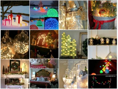 Awesome Fairy Light DIYs for Christmas Decorating