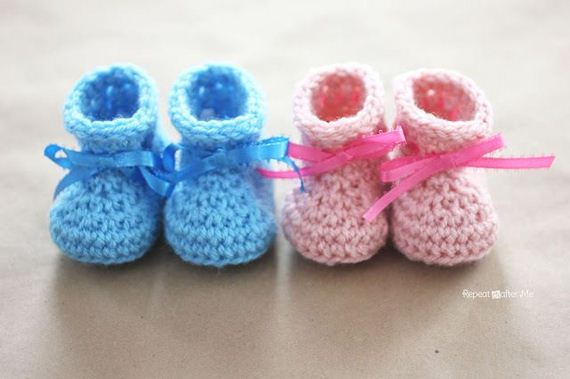 Cute Crochet Baby Booties Ideas