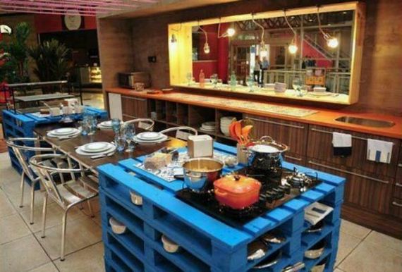 Amazing DIY Kitchen Pallet Project Ideas