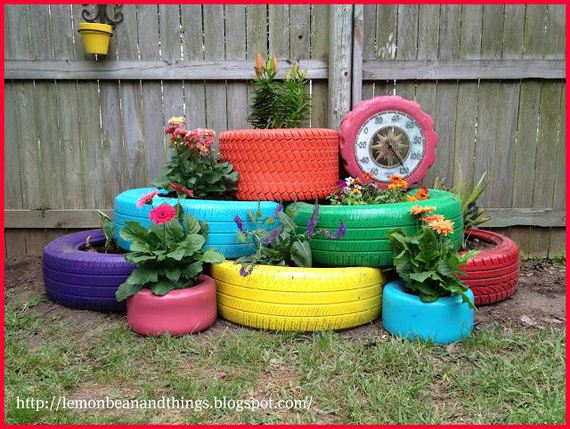 Great Ideas to Reuse and Recycle Old Tires