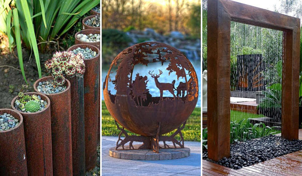 DIY Rusted Metal Projects