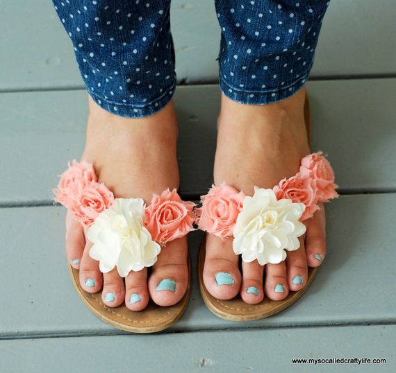 How To Refashion Your Flip Flops