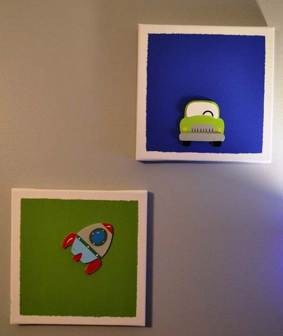 26-DIY-Wall-art-for-kids-room