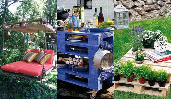 Awesome DIY Outdoor Pallet Furniture Designs