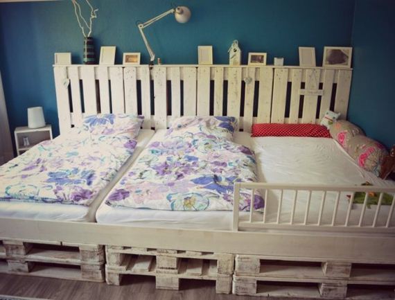 Amazing DIY Pallet Bed Projects