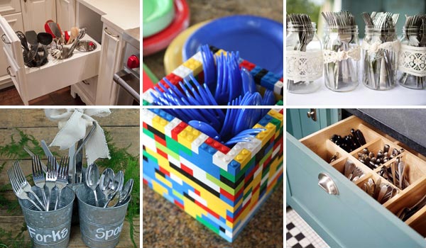 Cool DIY Cutlery Storage Solutions