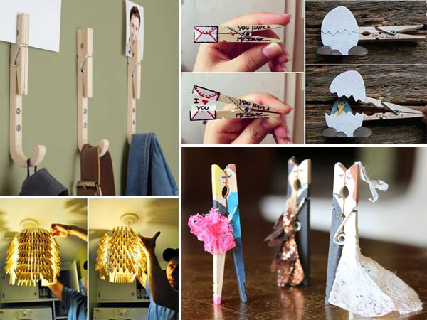 Creative DIY Clothespins