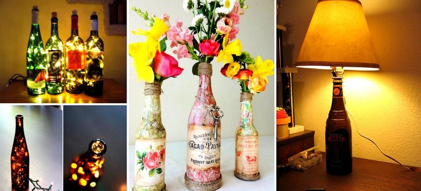 34 Cool DIY Wine Bottle Projects