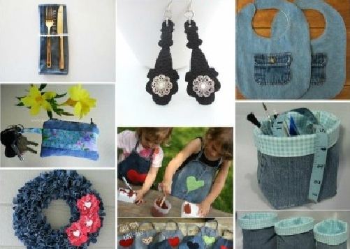 Awesome Projects for Old Jeans