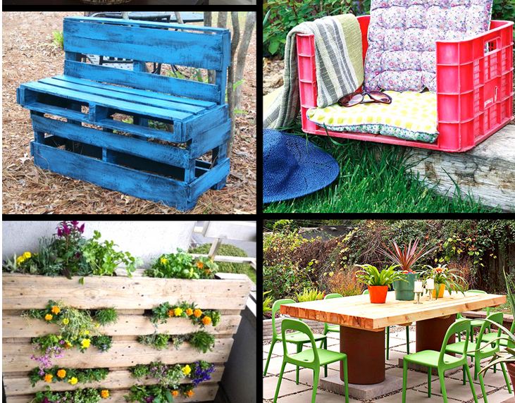 Awesome DIY Garden Furniture Ideas