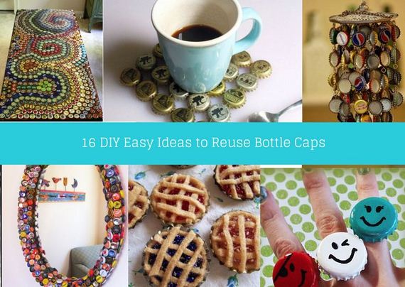 Unique DIY Bottle Cap Art Ideas