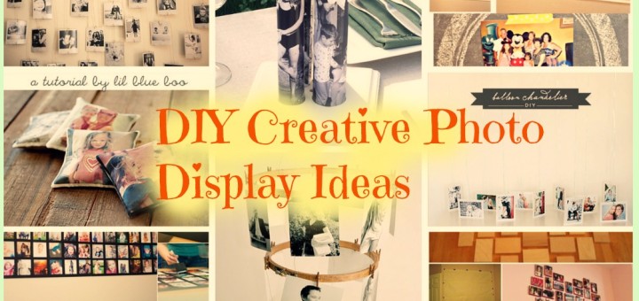 Cool DIY Creative Photo Display Ideas