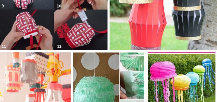Awesome DIY Paper Lanterns Tutorials
