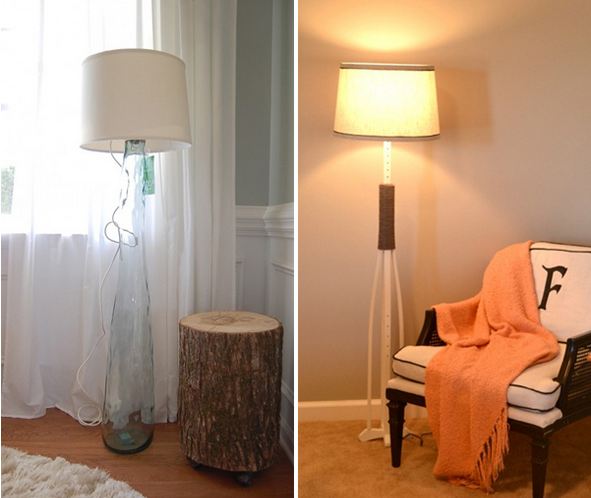 Awesome DIY Floor Lamps