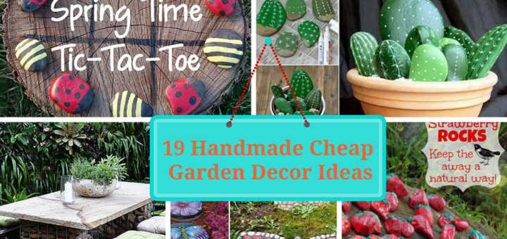 Cheap DIY Garden Decor Tutorials