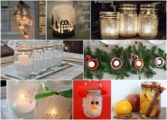 Amazing Mason Jar Christmas Decorations