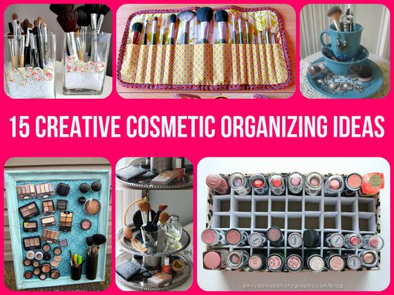 Awesome Cosmetic Organizing Ideas