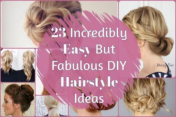 Fabulous DIY Hairstyle Ideas