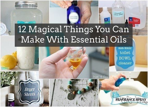 Amazing Things You Can Make With Essential Oils