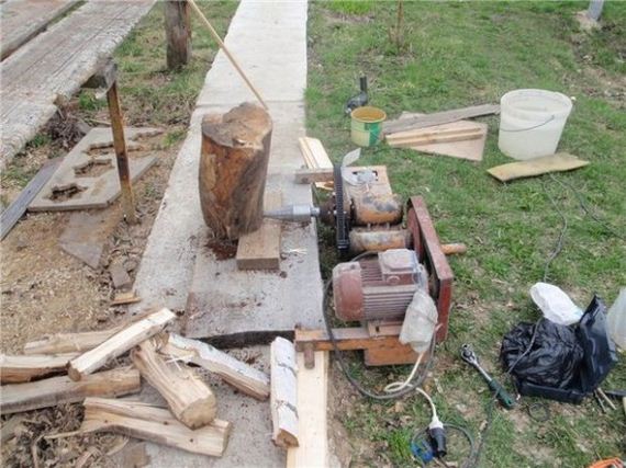 07-homemade-log-splitter