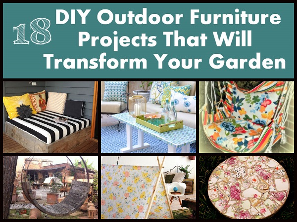 Awesome DIY Outdoor Furniture Projects