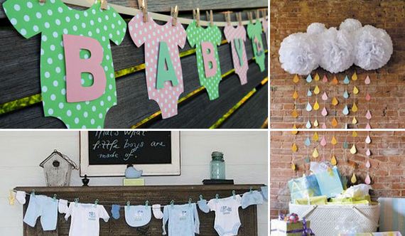 Cheap DIY Decorating Ideas for Baby Shower Party