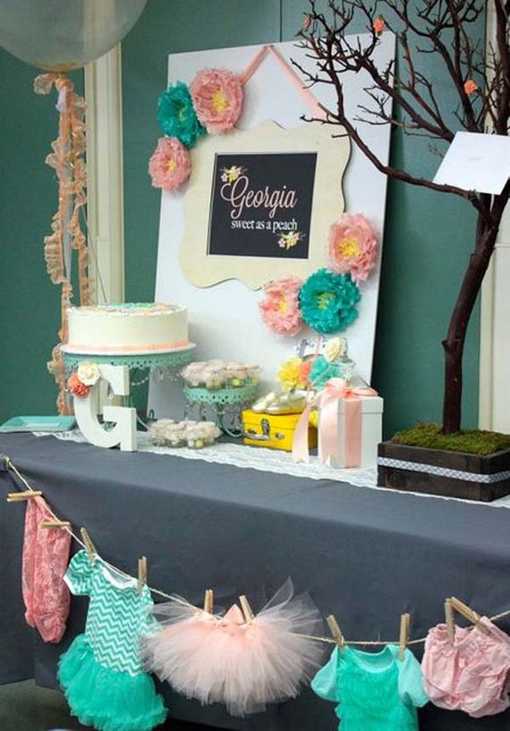 Cheap DIY Decorating Ideas for Baby Shower Party