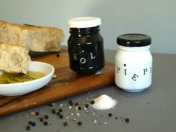 DIY Salt and Pepper Shaker Ideas