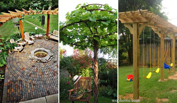 Amazing DIY Backyard Pergola Ideas