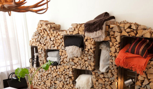 Amazing Firewood Storage Focal Points