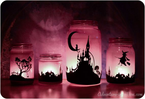 halloween-mason-jars-lanterns-with-silhouettes-12