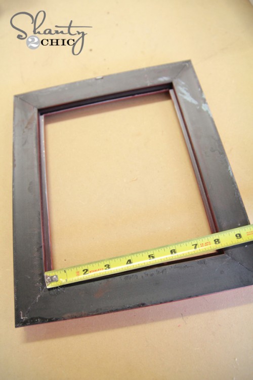 Upcycle Your Old Picture Frames