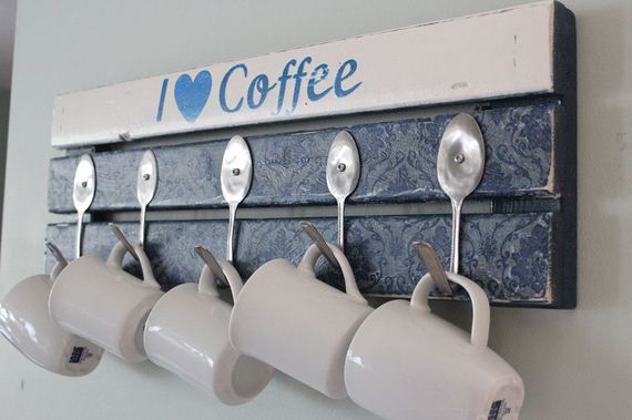 Awesome DIY Coffee Racks