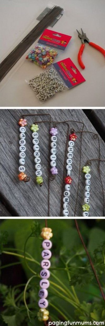 DIY Plant Markers For Your Garden