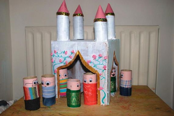 DIY Building Themed Toilet Paper Roll Crafts