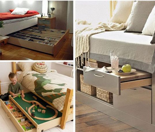 Cool Under Bed Storage Ideas