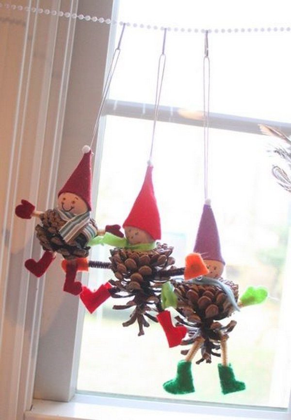 Festive DIY Pine Cone Decorating Ideas