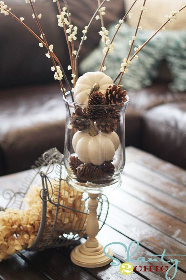 Festive DIY Pine  Cone  Decorating Ideas 