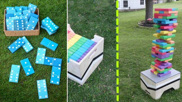 Amazing DIY Outdoor Family Games