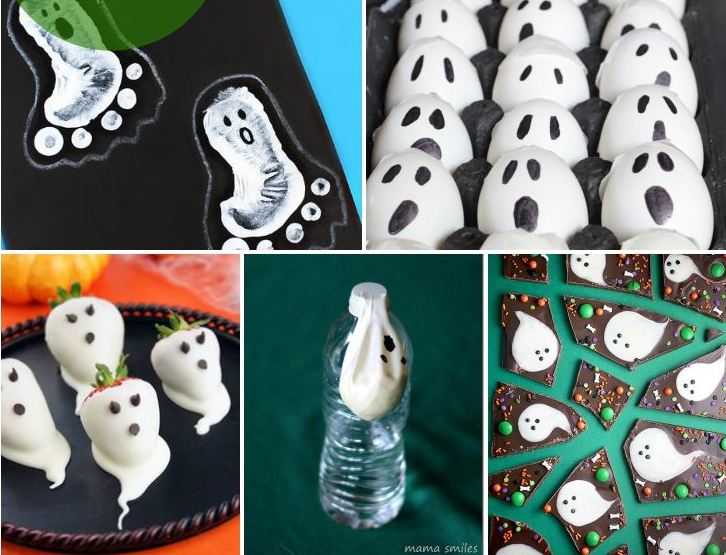 Amazing DIY Ghost Crafts and Treats