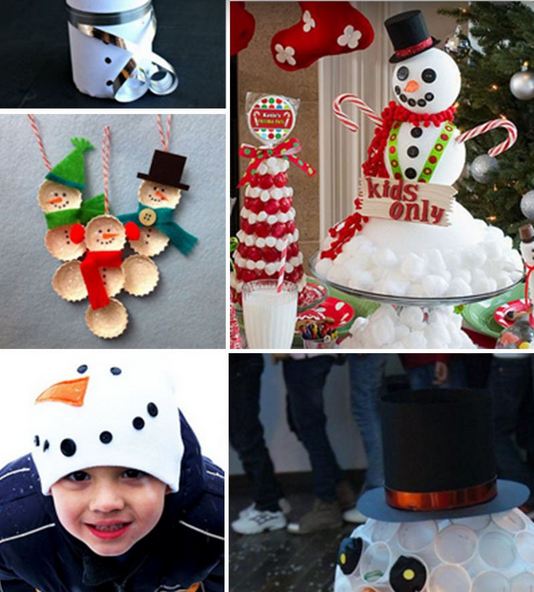 Awesome DIY Snowman Crafts